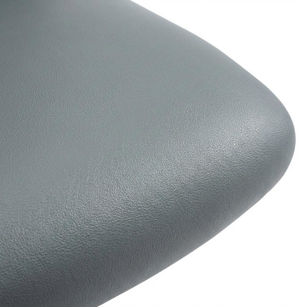 Vinyl Mid Back Office Chair with Armless Design and 18 lb Weight
