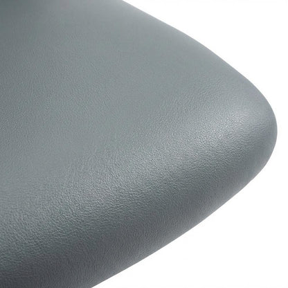 Vinyl Mid Back Office Chair with Armless Design and 18 lb Weight