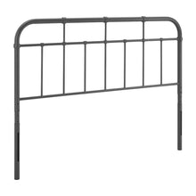 Metal King Headboard with Sturdy Frame and Sleek Minimalist Design