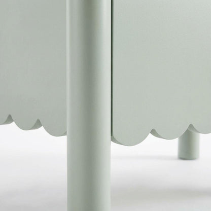 Nightstand with 2 Drawers in Elegant Finish for Bedroom Storage