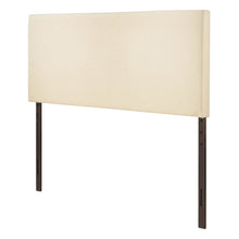 Upholstered Fabric King Headboard with Padded Design and Durable Frame