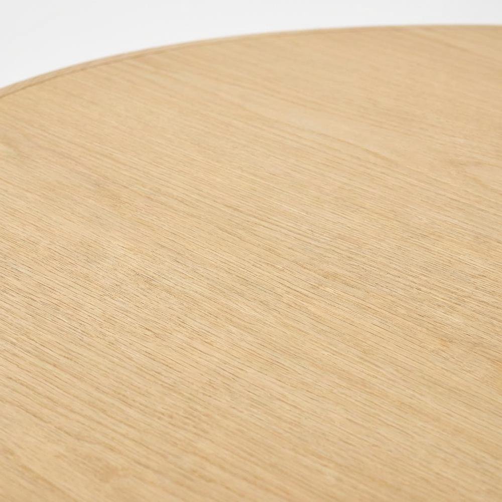 Oak Oval Wood Dining Table, Modern Style, Seats 8, Wood Dining
