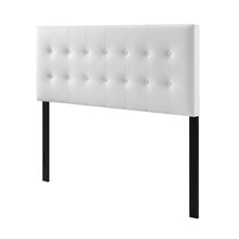 Upholstered Vinyl Full Headboard with Stylish Design and Durable Build