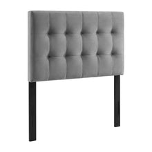 Biscuit Tufted Twin Headboard in Performance Velvet with Durable Frame
