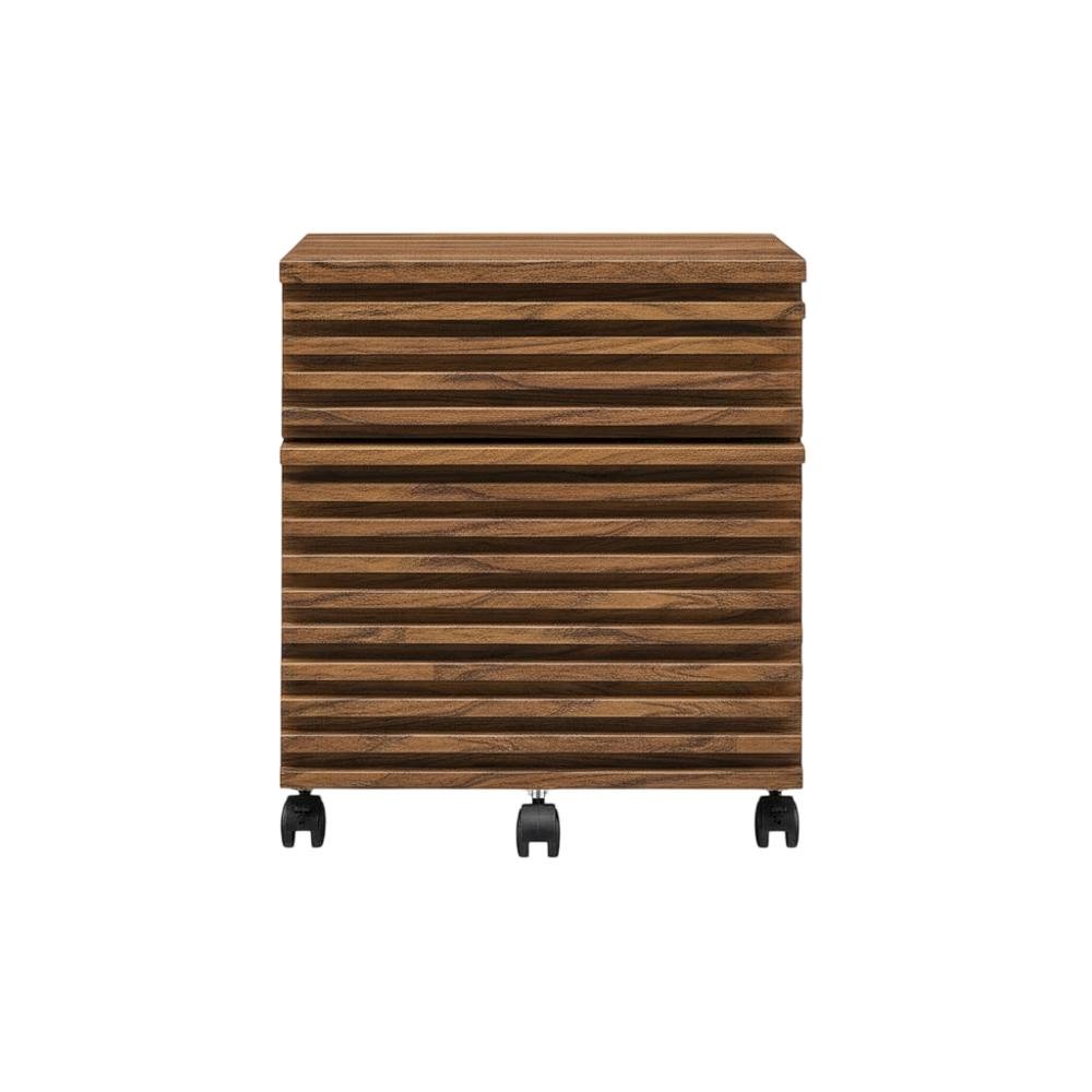 Wood File Cabinet In Finish With Spacious Storage And Classic Design