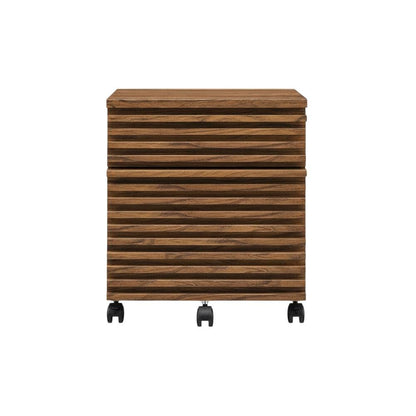 Wood File Cabinet In Finish With Spacious Storage And Classic Design