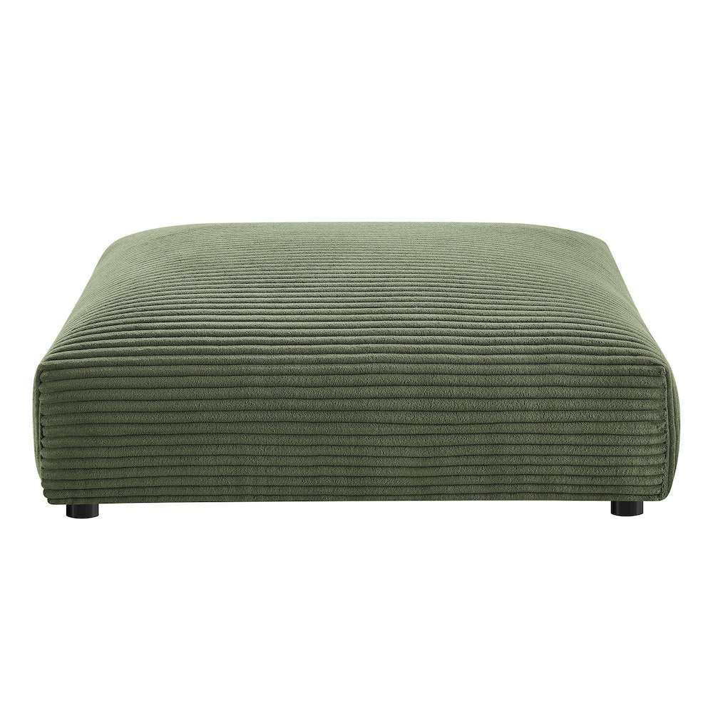 Solace 4-Piece Modular Corduroy Upholstered Sectional Sofa