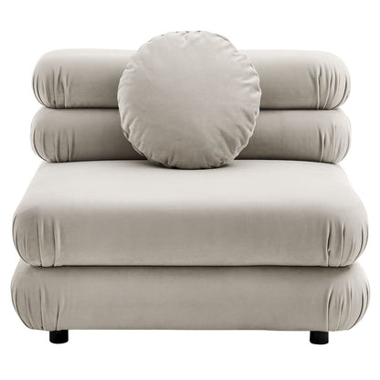 Jubilee 5-Piece Modular Performance Velvet Sectional Sofa