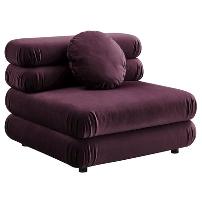 Jubilee 5-Piece Modular Performance Velvet Sectional Sofa