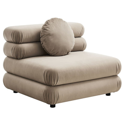 Jubilee 5-Piece Modular Performance Velvet Sectional Sofa