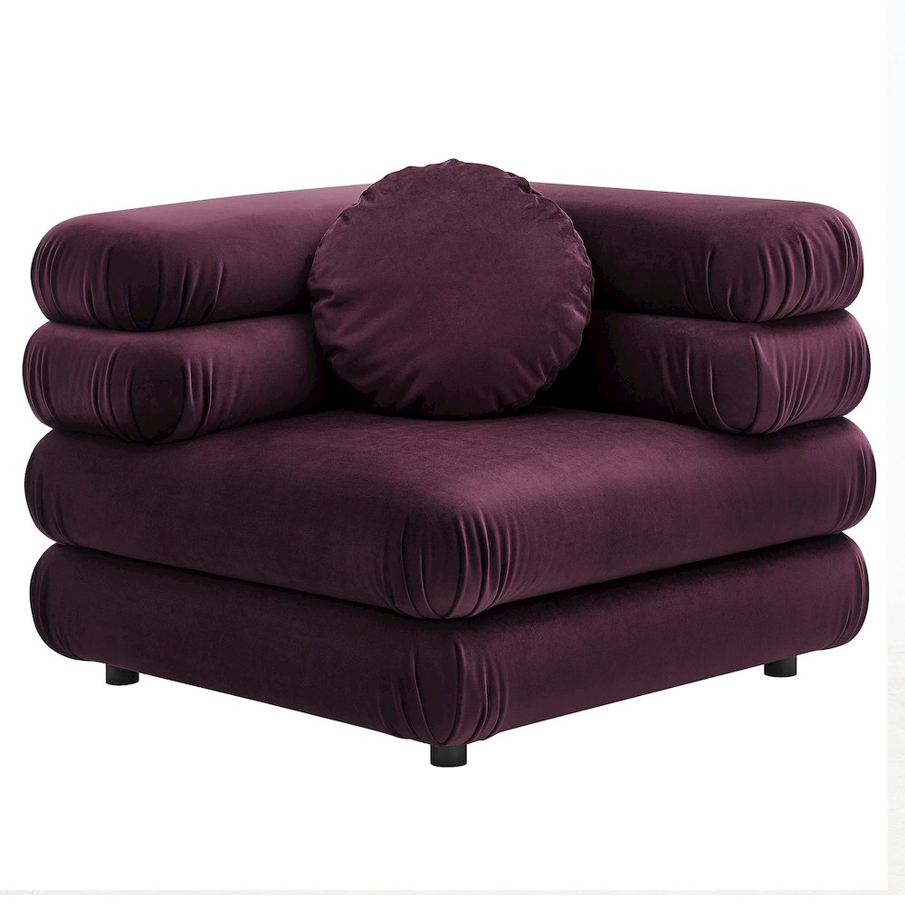 Jubilee 5-Piece Modular Performance Velvet Sectional Sofa