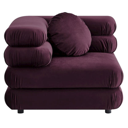 Jubilee 5-Piece Modular Performance Velvet Sectional Sofa
