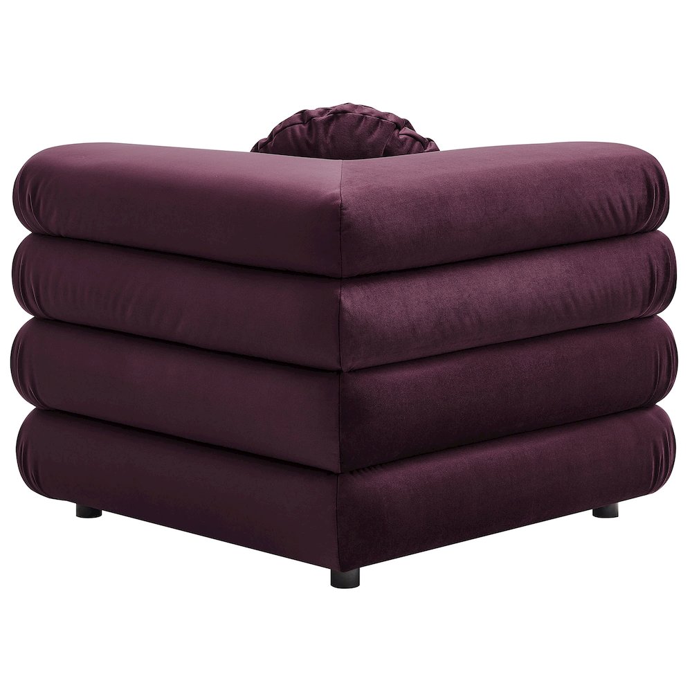 Jubilee 5-Piece Modular Performance Velvet Sectional Sofa