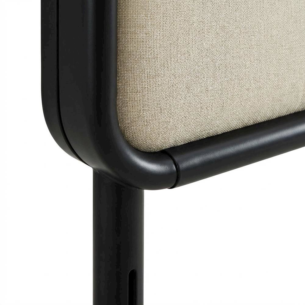 Tufted Fabric Full Headboard with Wooden Frame for Stylish Bedroom