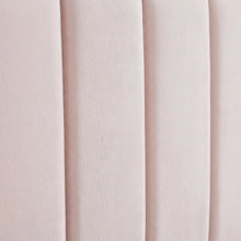 Channel Tufted Velvet Twin Headboard with Performance Fabric and Elegant Design