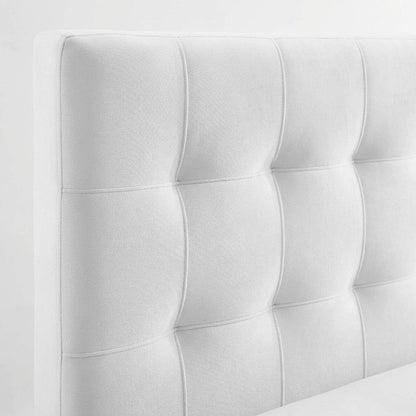 Biscuit Tufted Performance Velvet Twin Headboard with Plush Upholstery