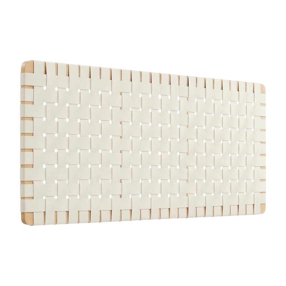 Vegan Leather Full Headboard with TexturedPattern and Durable Build