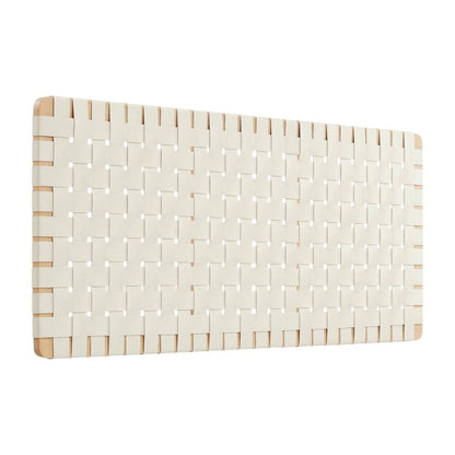 Vegan Leather Full Headboard with TexturedPattern and Durable Build