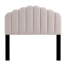 Performance Velvet Full/Queen Headboard with Plush Upholstery and Sturdy Frame