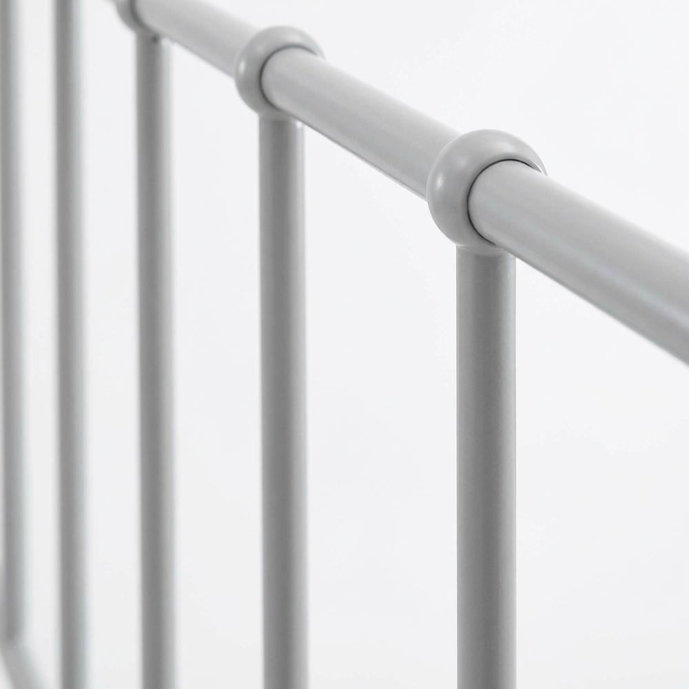 Metal Stainless Steel Full Headboard with Durable Design and Sleek Finish
