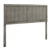 Wood King Headboard with Sturdy Construction and Classic Design for Bedroom