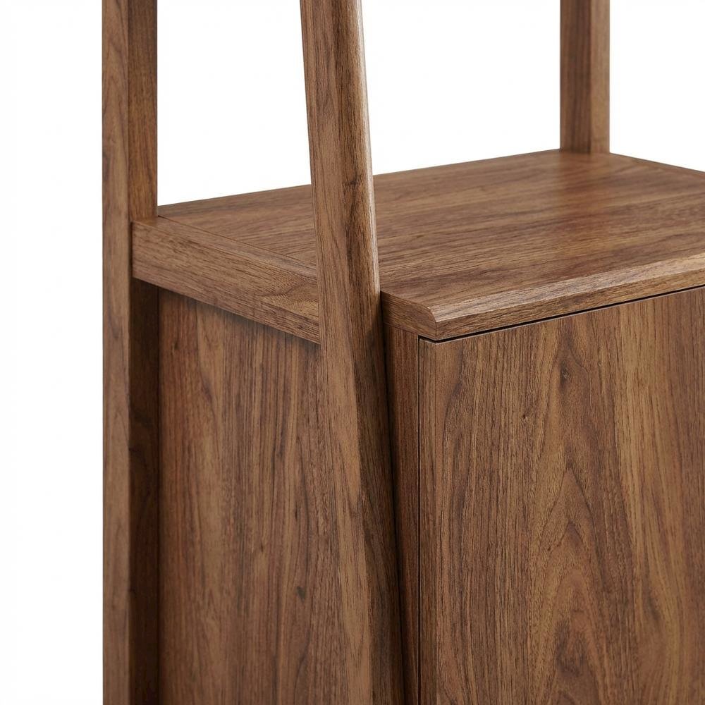 Wooden Bookshelf in finish with Open Shelving for Home Storage