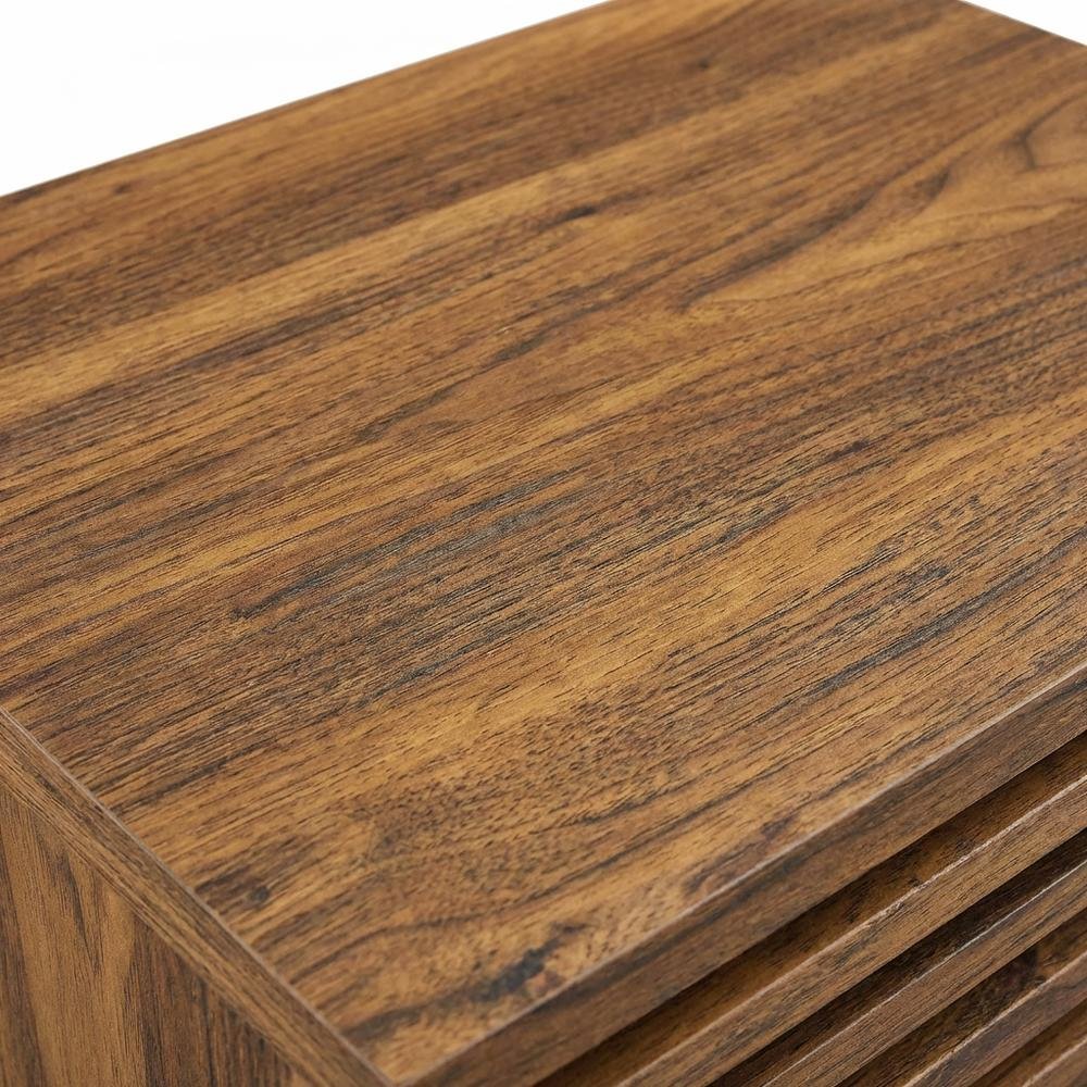 Wood File Cabinet In Finish With Spacious Storage And Classic Design