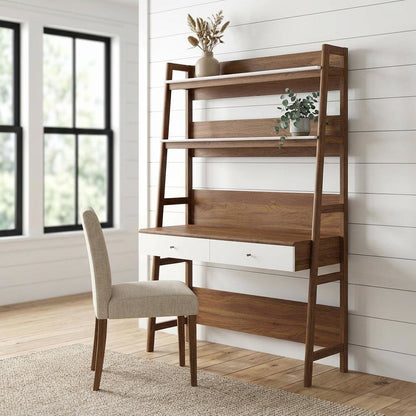 Modern office desk with sturdy construction and sleek design for productivity