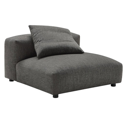 Solace 3-Piece Modular Upholstered Fabric Sectional Sofa