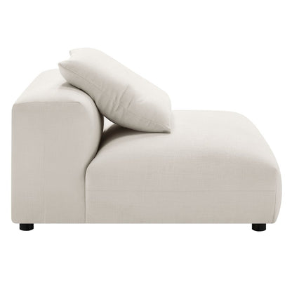 Solace 3-Piece Modular Upholstered Fabric Sectional Sofa