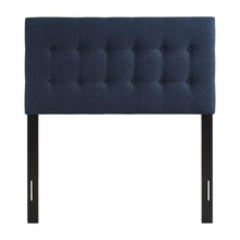 Upholstered Twin Fabric Headboard with Soft Padding and Classic Design