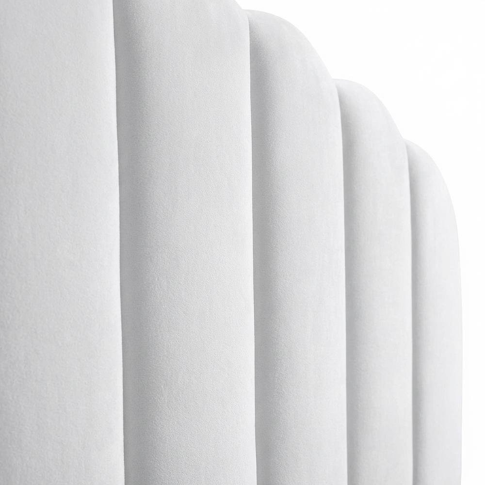 Performance Velvet Full/Queen Headboard in Plush Upholstery, Sturdy Frame Design