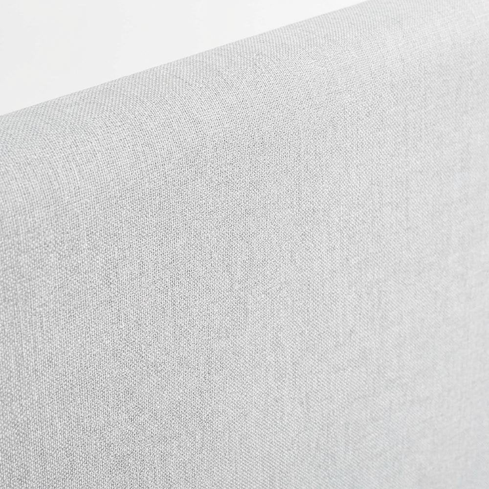 Upholstered Fabric King Headboard with Padded Design and Sturdy Construction