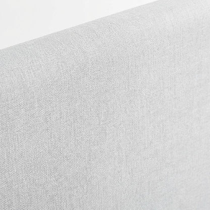 Upholstered Fabric King Headboard with Padded Design and Sturdy Construction