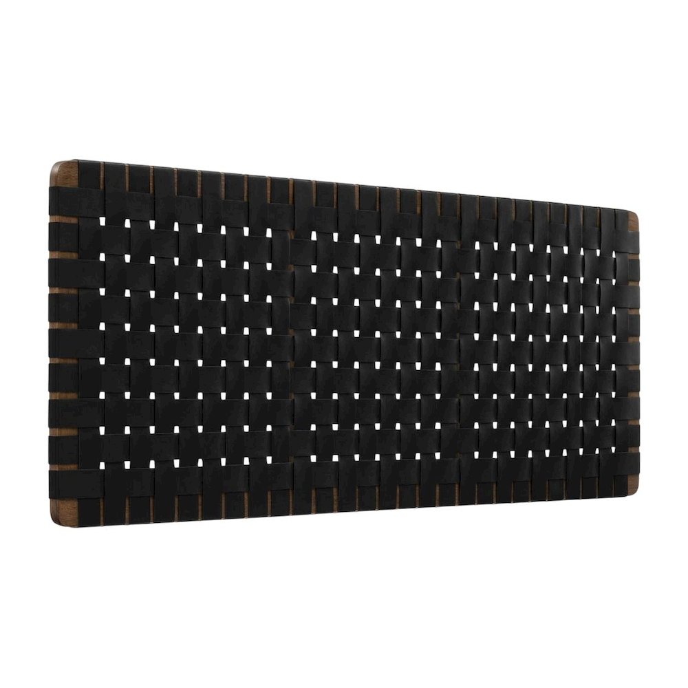 Vegan Leather Queen Headboard Wall-Mount Design with DurableTexture