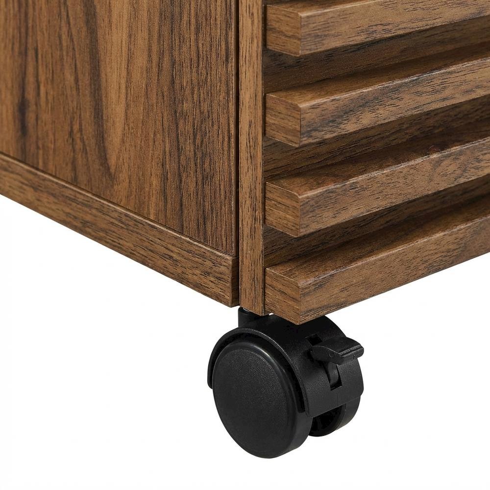 Wood File Cabinet In Finish With Spacious Storage And Classic Design
