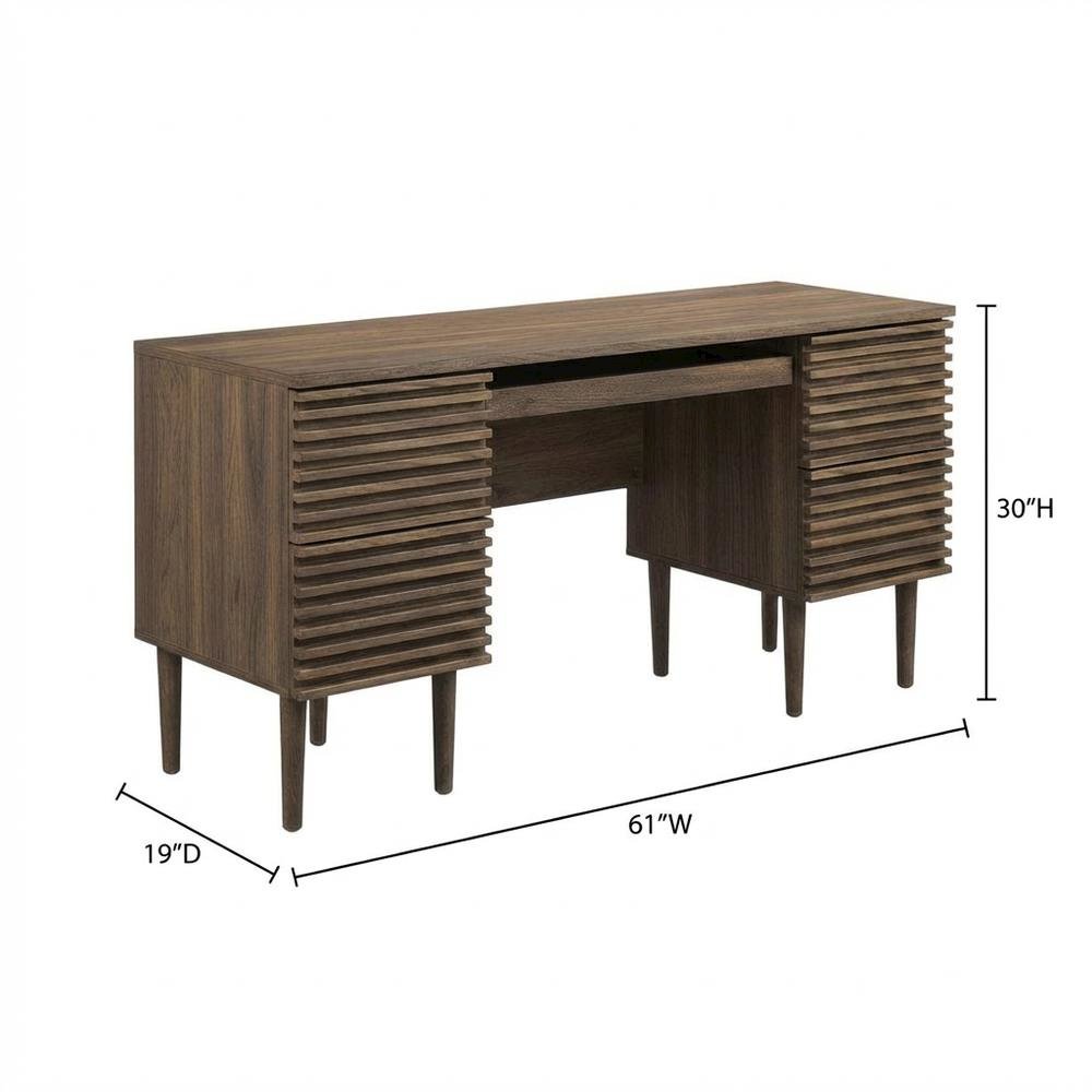 Modern Office Desk With Durable Surface And Spacious Work Area