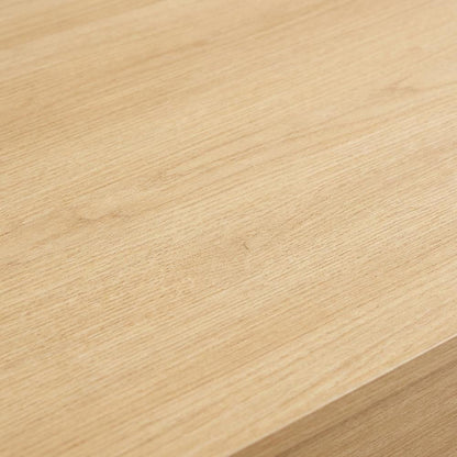 Modern Office Desk In Neutral Finish With Spacious Work Surface