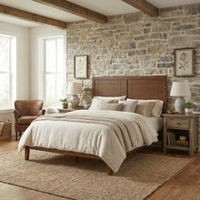 Wood Full Headboard with Durable Finish and Classic Design for Bedroom