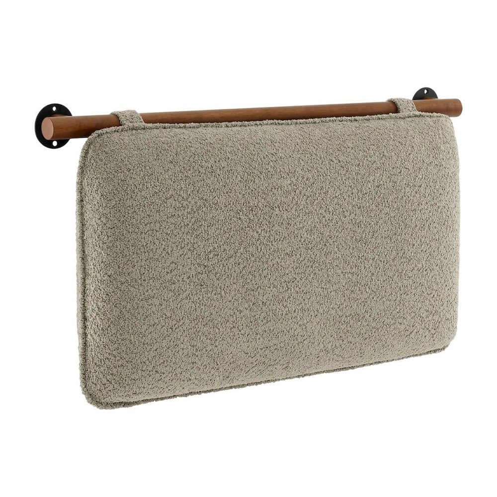 Chenille Upholstered Twin Headboard Wall-Mounted with Soft Fabric Texture