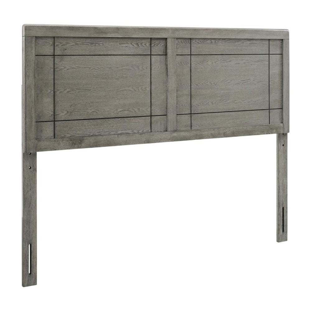 Wood King Headboard with Solid Build and Classic Design for Bedroom