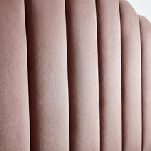 Pink Performance Velvet Headboard with Plush Upholstery and Elegant Design