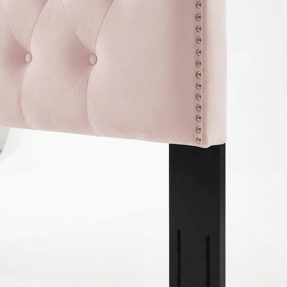 Tufted Velvet Full/Queen Headboard with Plush Upholstery and Sturdy Frame