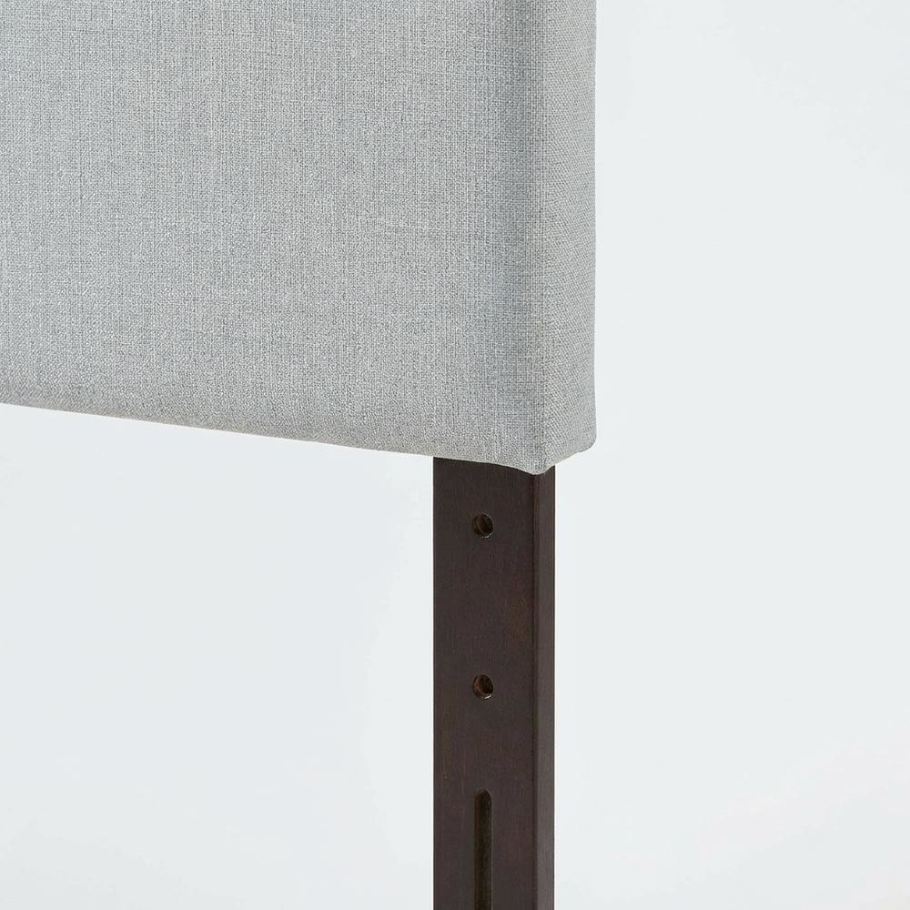 Channel Tufted Velvet Full/Queen Headboard with Performance Fabric Upholstery