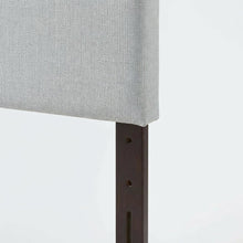 Channel Tufted Velvet Full/Queen Headboard with Performance Fabric Upholstery