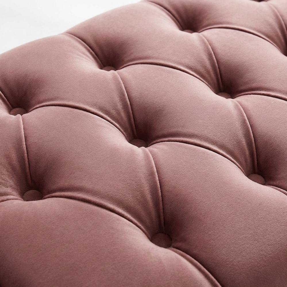 Tufted Twin Velvet Headboard in Performance Fabric with Soft Upholstery
