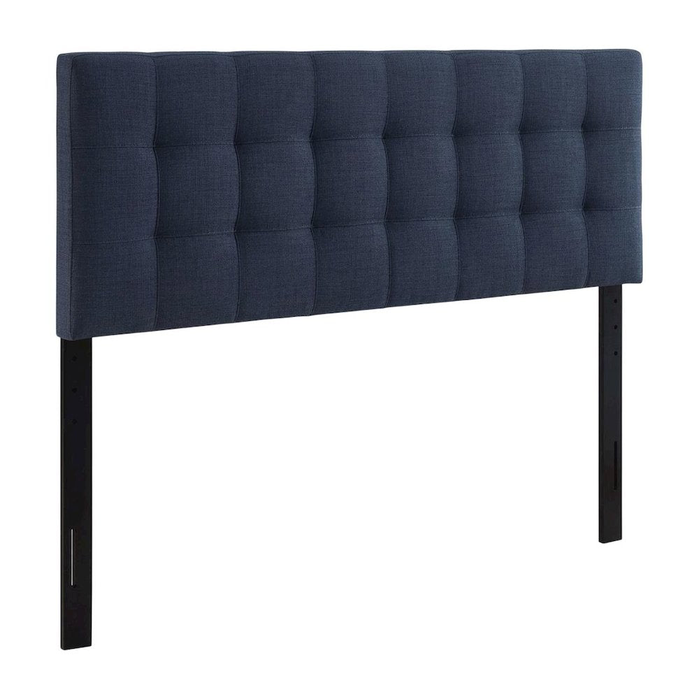 Upholstered Fabric King Headboard with Soft Padding and Elegant Design