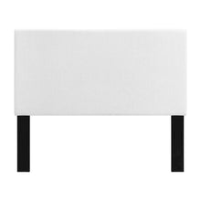 Upholstered Linen Fabric King and California King Headboard with Padded Design