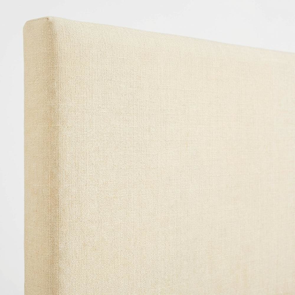 Channel Tufted Velvet Full/Queen Headboard with Performance Fabric Upholstery