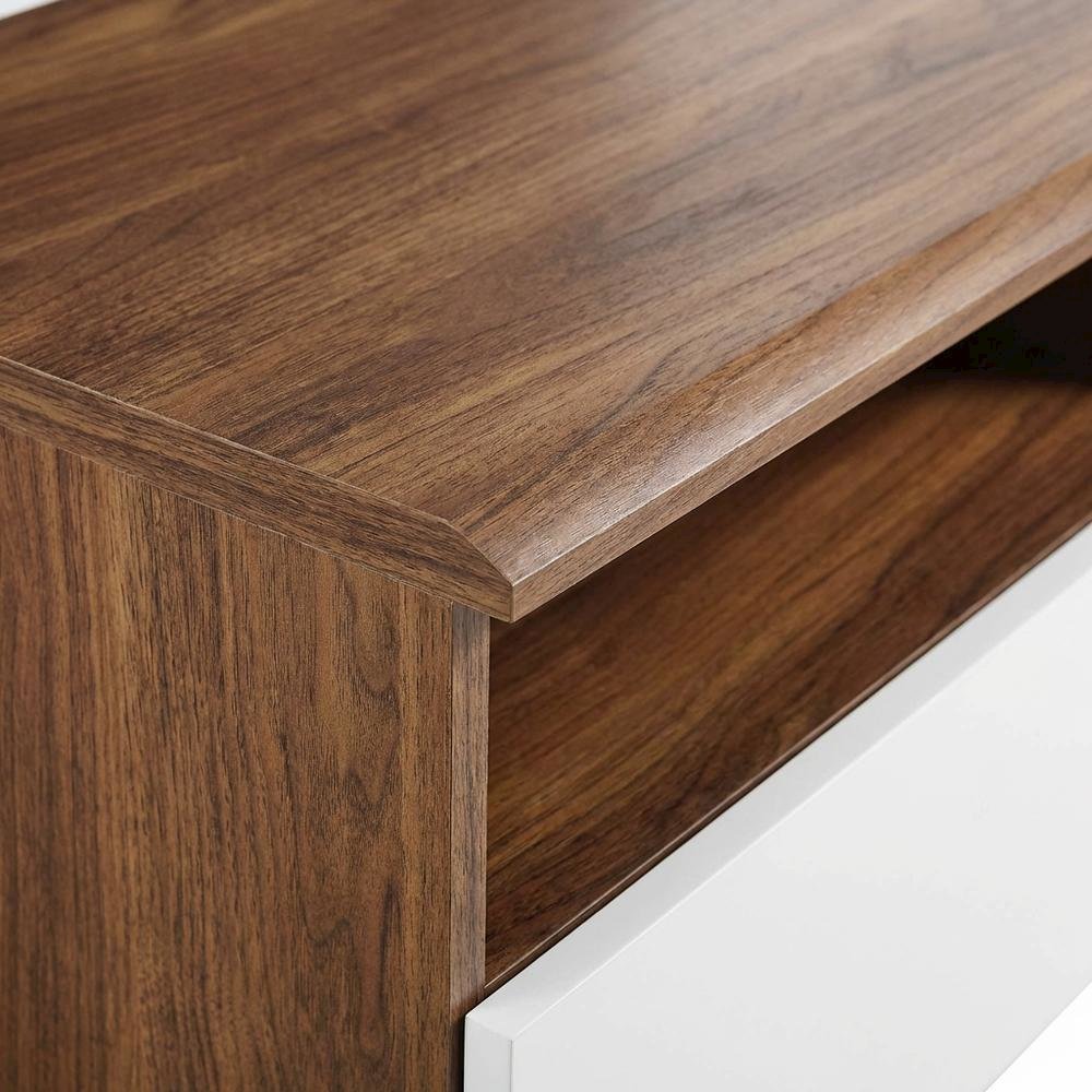 Wall Mount Nightstand with Sleek Design and Compact Size